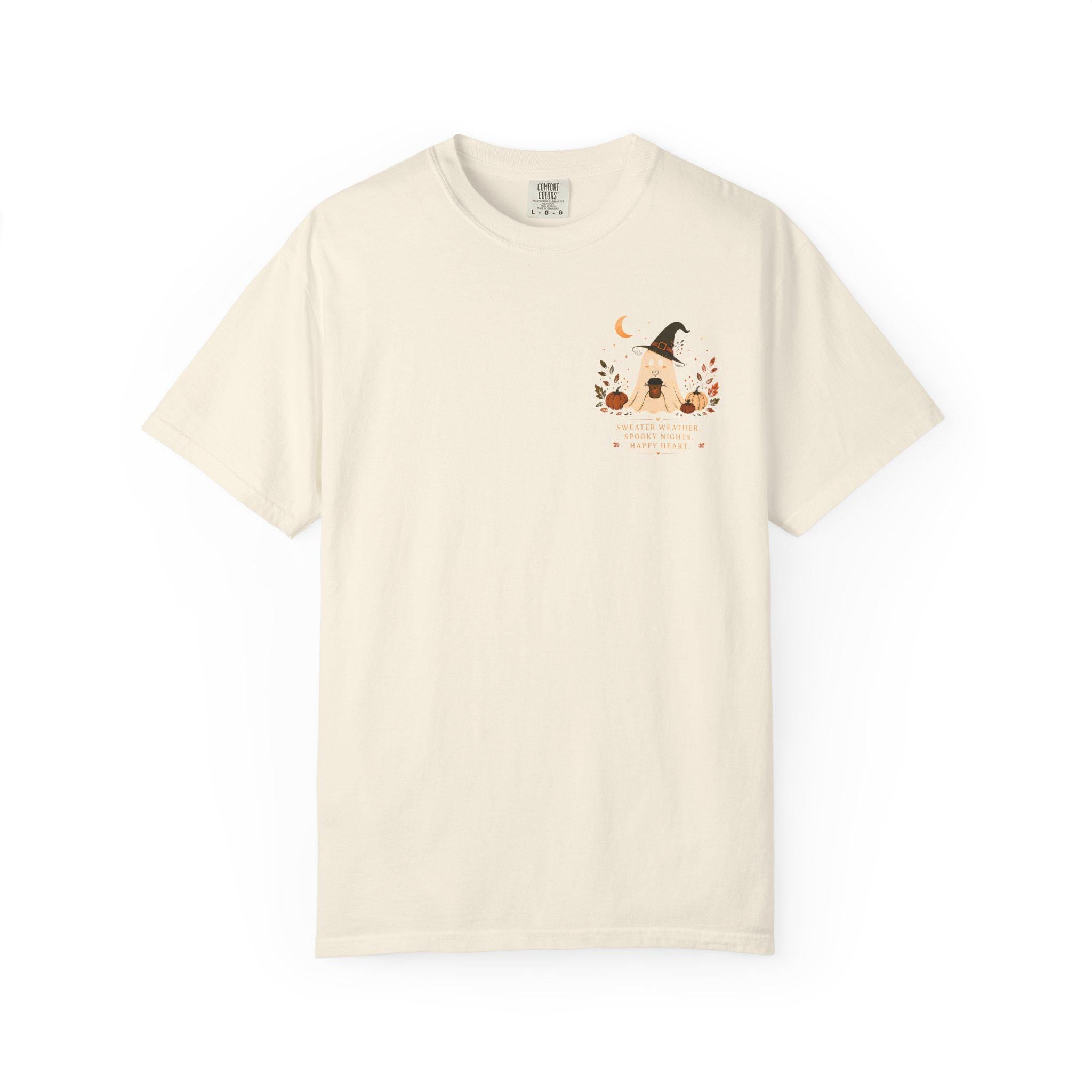 Ghost Halloween Shirt | Witchy Pumpkin Autumn Comfort Colors Tee