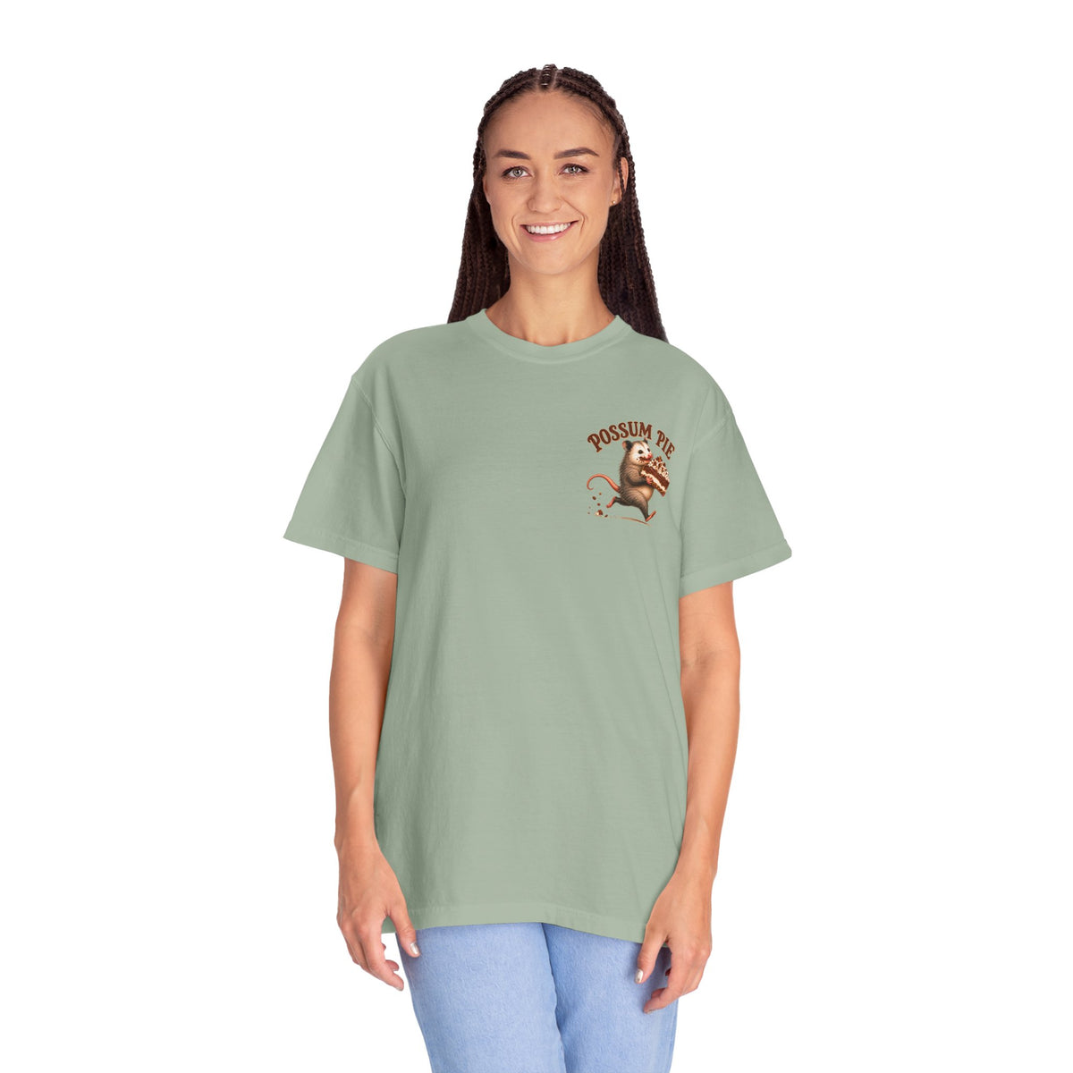 Arkansas Possum Pie Shirt, Funny Southern Food Tee, Cute Opossum Comfort Colors Shirt, Vintage Pie Lover Gift, Front Back Graphic Tee