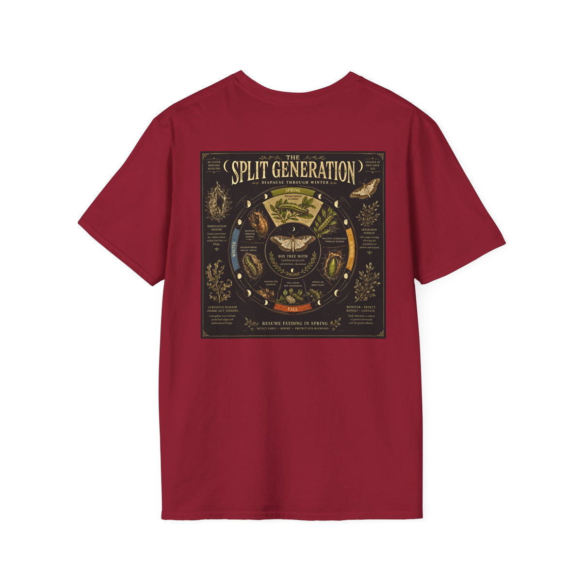 Box Tree Moth Split Generation Shirt