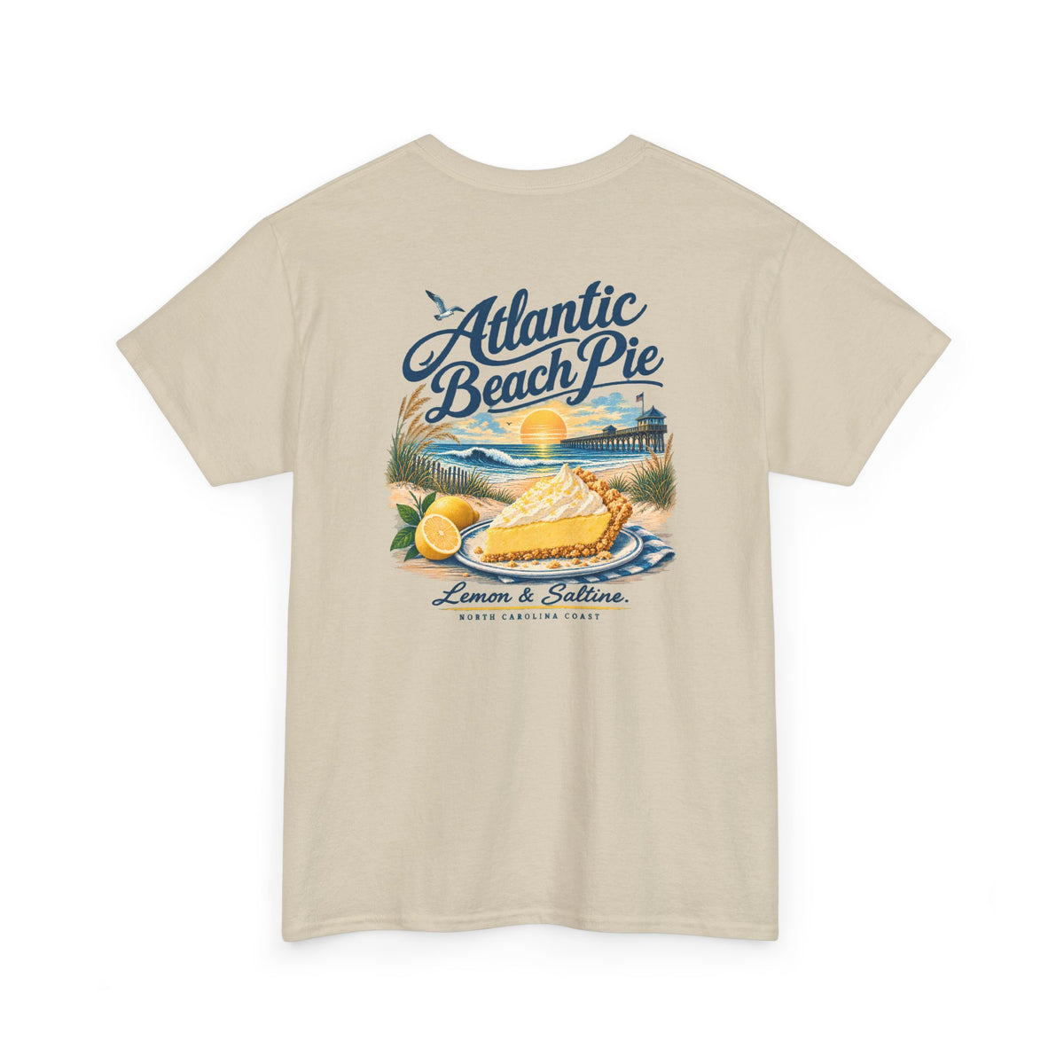 Atlantic Beach Pie tee | Lemon & Saltine seaside dessert shirt