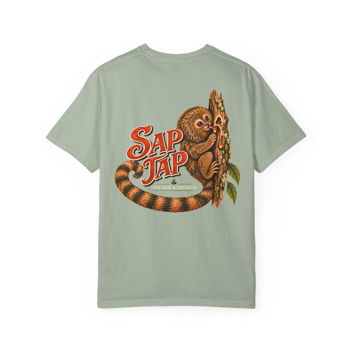 Pygmy Marmoset Shirt, Sap Tap Monkey Tee, Funny Primate Shirt, Marmoset Lover Gift, Wildlife Comfort Colors T-Shirt