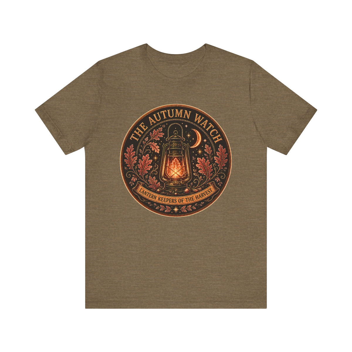 Autumn Shirt for Fall Lovers, Cottagecore Nature Tee, Lantern Keepers Harvest Shirt, Cozy Autumn Aesthetic Graphic Tee, Woodland Gift
