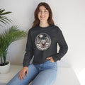 Christmas Highland Cow Sweatshirt, Winter Highland Cow Crewneck, Cozy Christmas Cow Sweatshirt, Rustic Holiday Sweatshirt