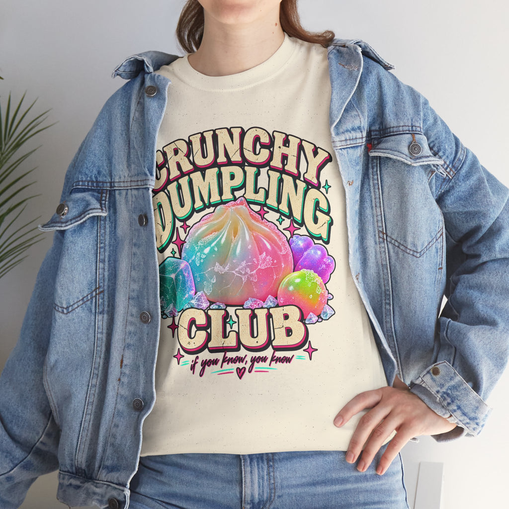 Crunchy Dumpling Club Shirt, Squishy Hunting Tee, Funny Squishy Collector Shirt, Sensory Toy Shirt, Restock Hunting Graphic Tee