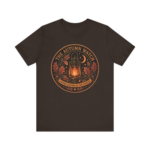 Autumn Shirt for Fall Lovers, Cottagecore Nature Tee, Lantern Keepers Harvest Shirt, Cozy Autumn Aesthetic Graphic Tee, Woodland Gift