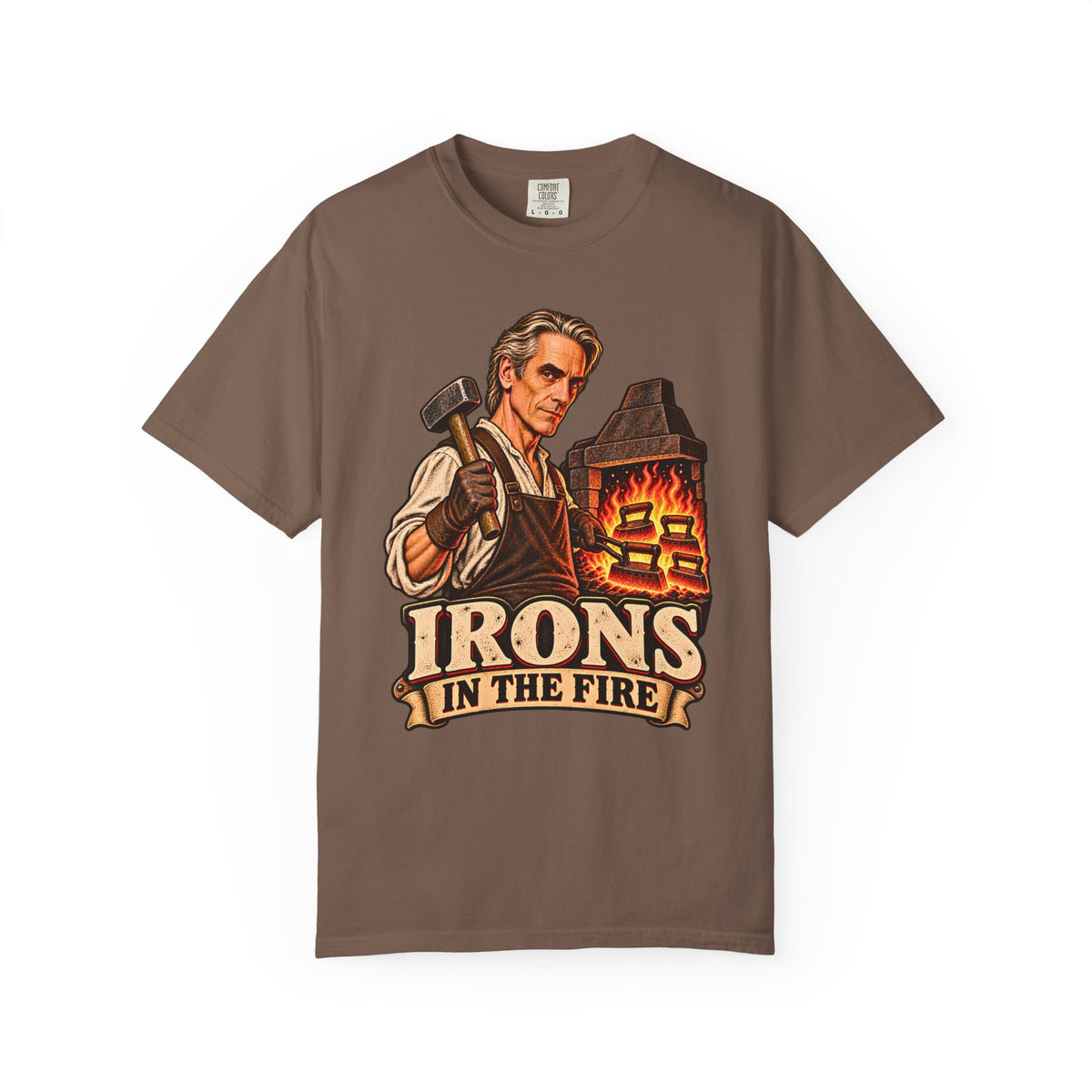 Blacksmith 'Irons in the Fire' Graphic T-Shirt