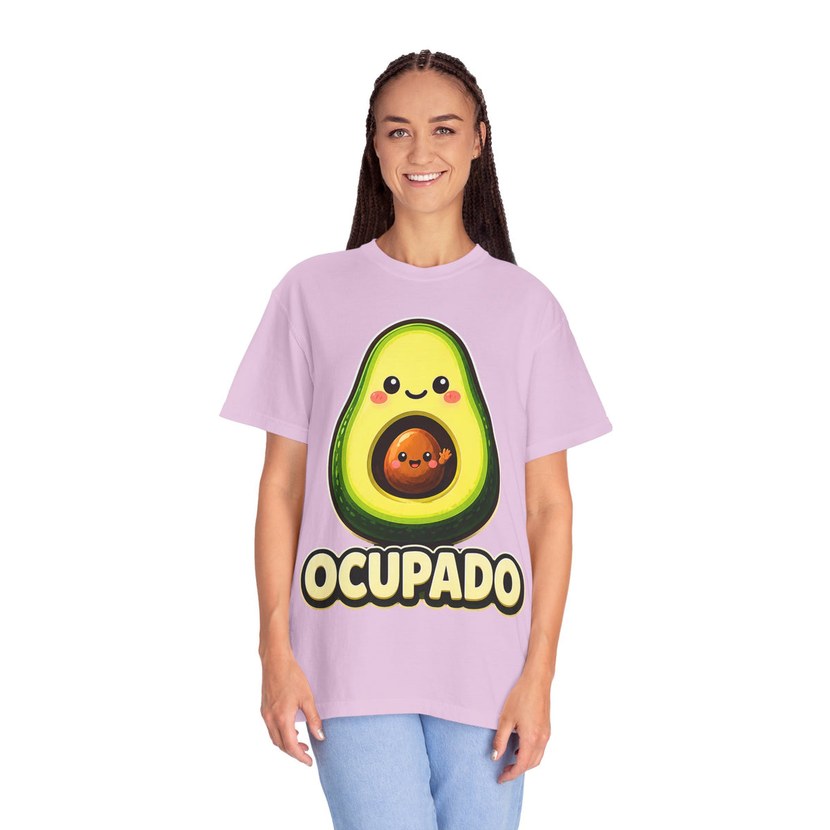 Ocupado Funny Pregnancy Shirt | Avocado Maternity Tee | Baby Shower Gift for Expecting Mom | Pregnancy Announcement Shirt | First Time Mom