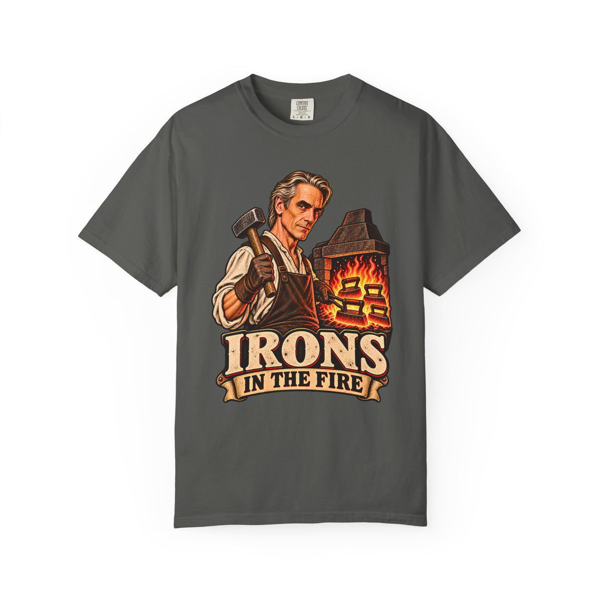 Blacksmith 'Irons in the Fire' Graphic T-Shirt