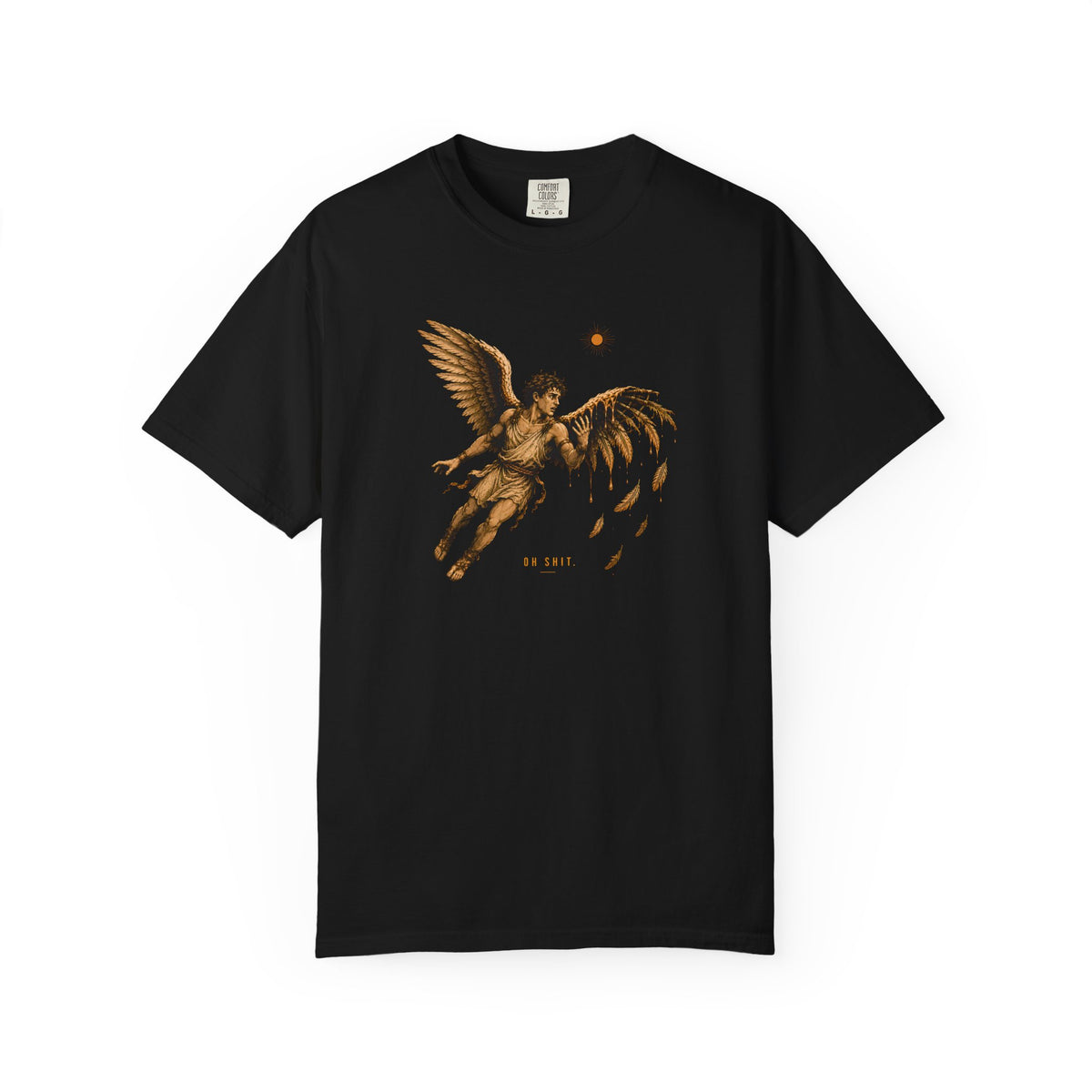 Icarus Shirt | Greek Mythology Tee | Hubris & Ambition Graphic | Literary Humor | Comfort Colors 1717
