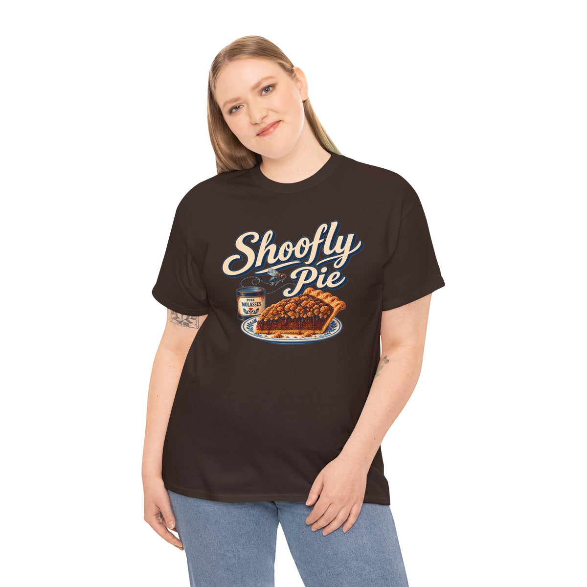 Shoofly Pie Vintage Pie Graphic Tee | Retro Baking T-shirt