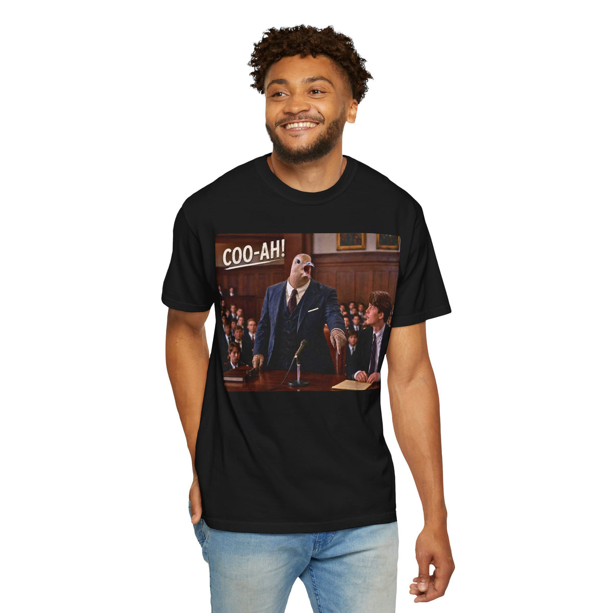 COO-AH courtroom meme T-shirt | Movie quote graphic tee
