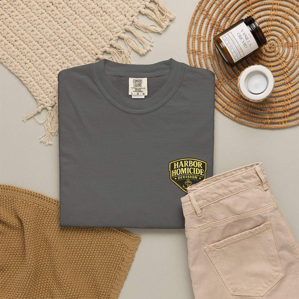 Detective Columboat Shirt Harbor Homicide Division Tee Just One More Thing Vintage Noir Marina Fishing Parody