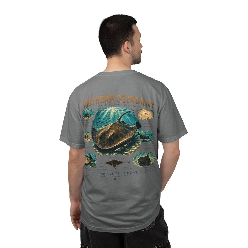 Southern Stingray Shirt | Ocean Puppy Tee | Stingray Lover Gift | Inspired by Cayman Encounters | Marine Life Graphic T-Shirt