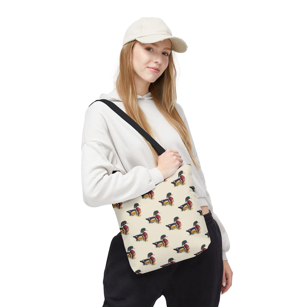 Wood Duck Tote Bag, Duck Lover Gift, Birdwatching Bag, Waterfowl Tote, Wildlife Purse, Nature Lover Gift, Outdoors Bag