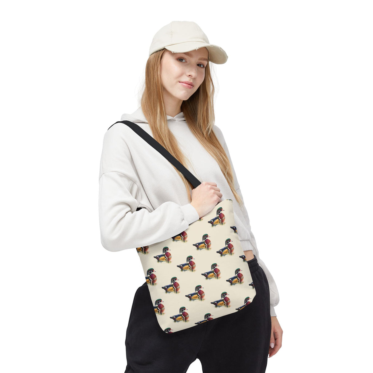 Wood Duck Tote Bag, Duck Lover Gift, Birdwatching Bag, Waterfowl Tote, Wildlife Purse, Nature Lover Gift, Outdoors Bag