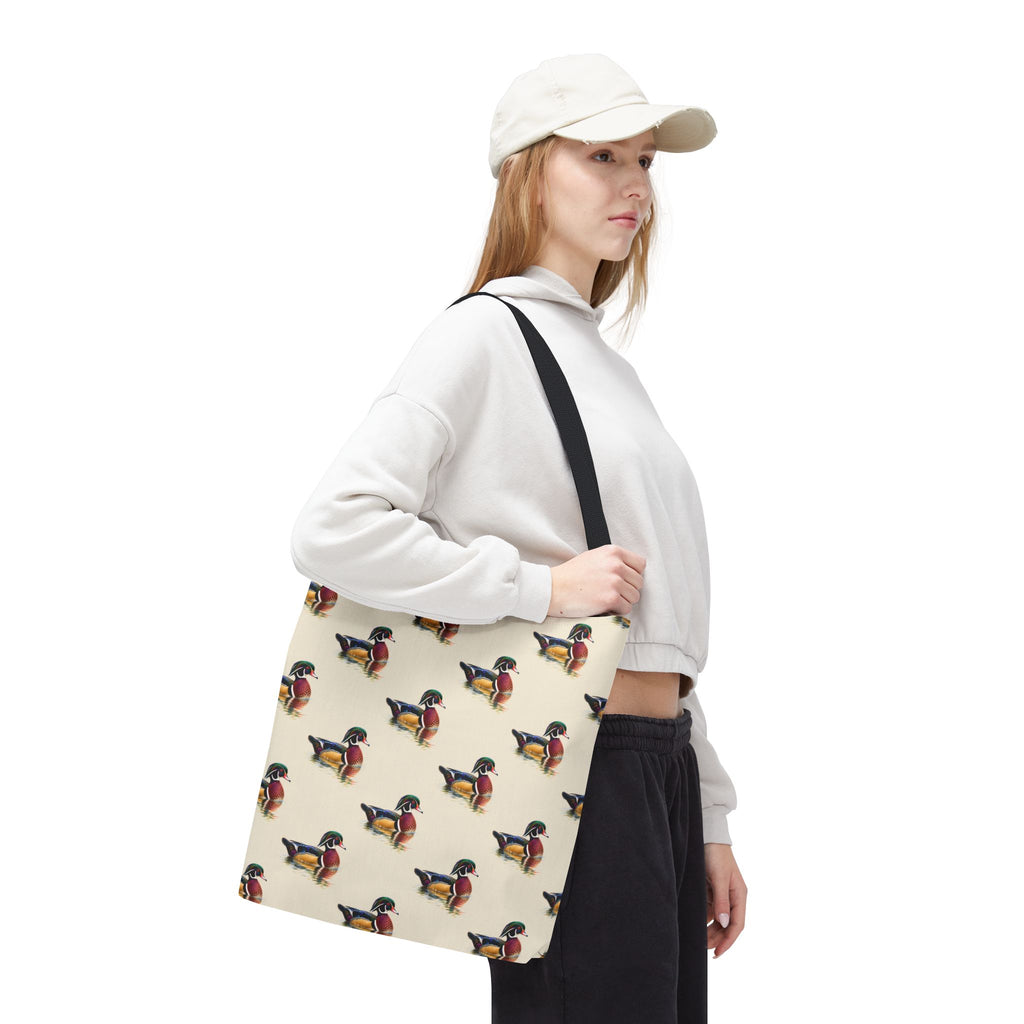 Wood Duck Tote Bag, Duck Lover Gift, Birdwatching Bag, Waterfowl Tote, Wildlife Purse, Nature Lover Gift, Outdoors Bag