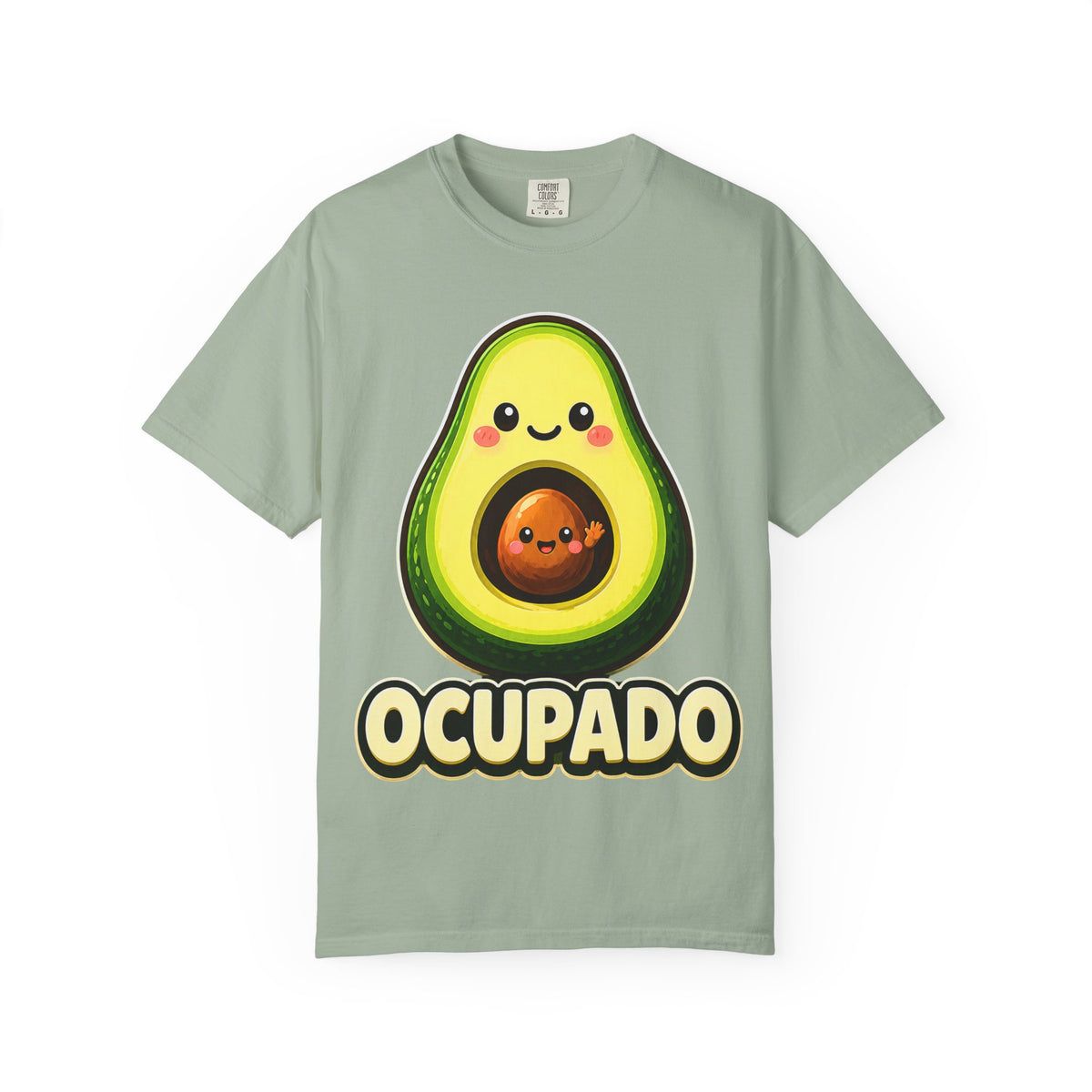Ocupado Funny Pregnancy Shirt | Avocado Maternity Tee | Baby Shower Gift for Expecting Mom | Pregnancy Announcement Shirt | First Time Mom