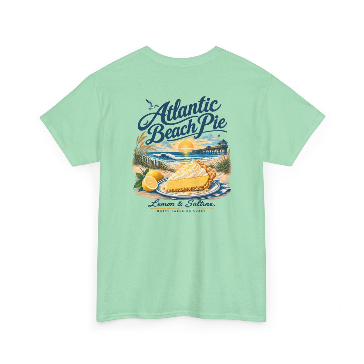 Atlantic Beach Pie tee | Lemon & Saltine seaside dessert shirt