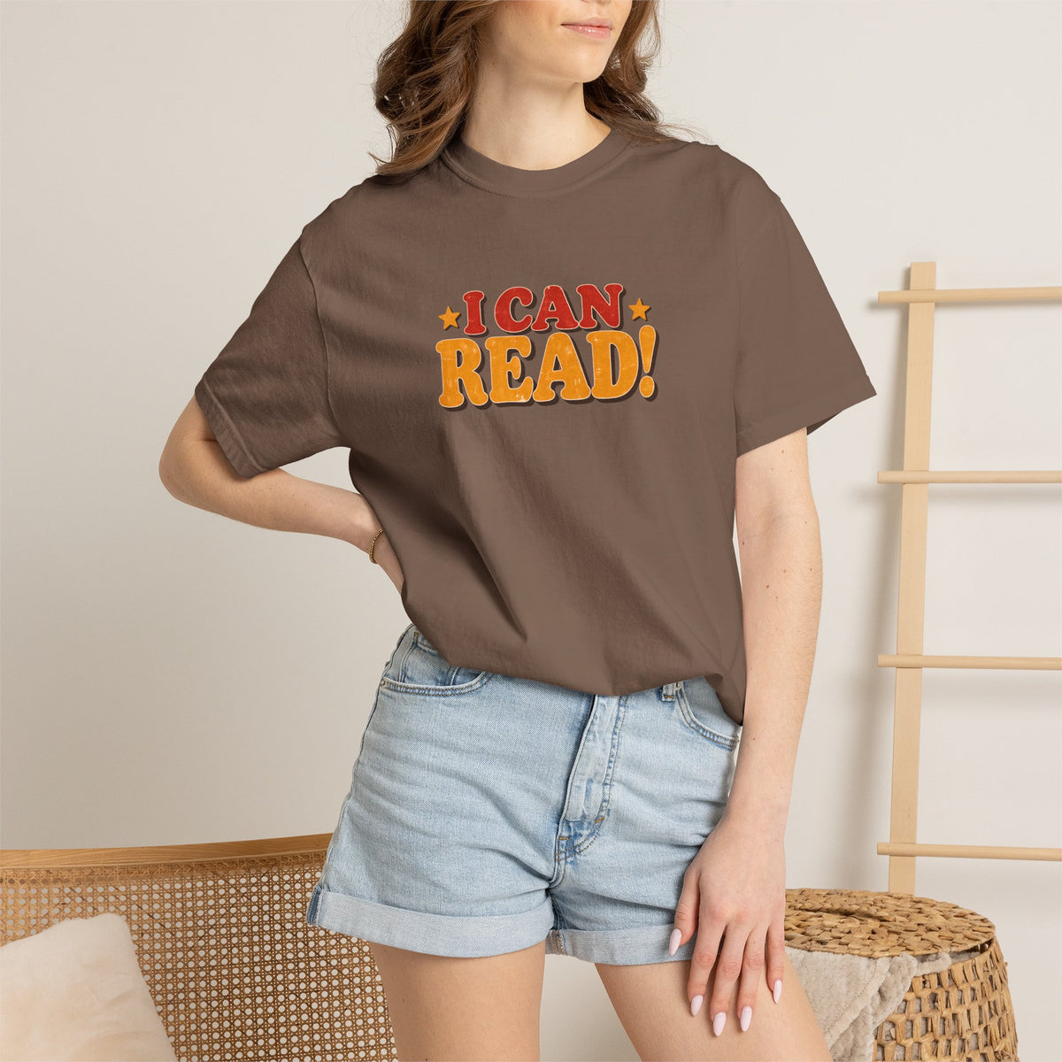 I Can Read Shirt, Funny Retro Reading T-Shirt, Book Lover Gift, Vintage Reader Tee, Librarian Teacher Shirt