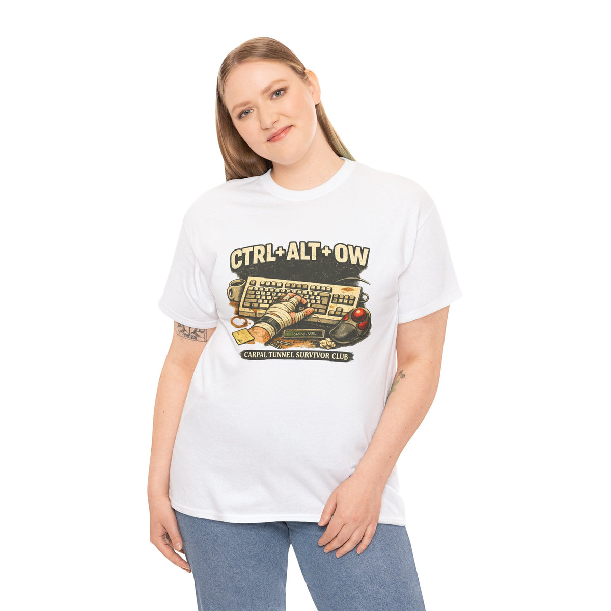 CTRL ALT OW Carpal Tunnel Shirt