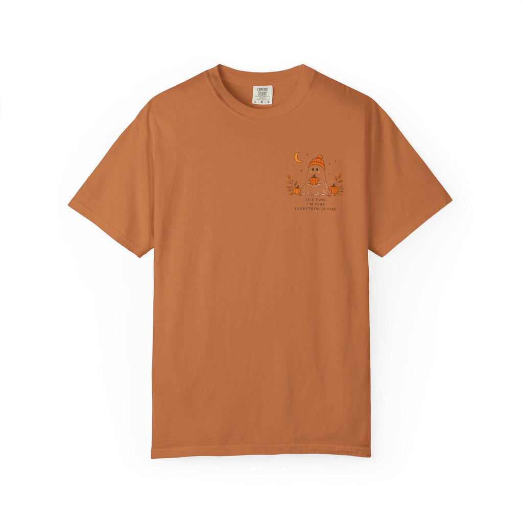 Ghost Pumpkin T-Shirt | Spooky Season Comfort Colors Tee