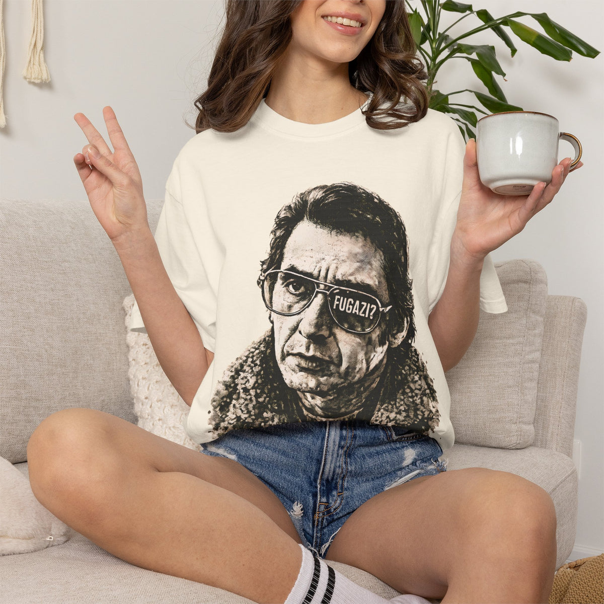Fugazi? Vintage Crime Film Inspired Shirt, Wiseguy Cinema Tee, Mafia Movie Fan Gift, Retro Undercover Gangster Graphic Tee