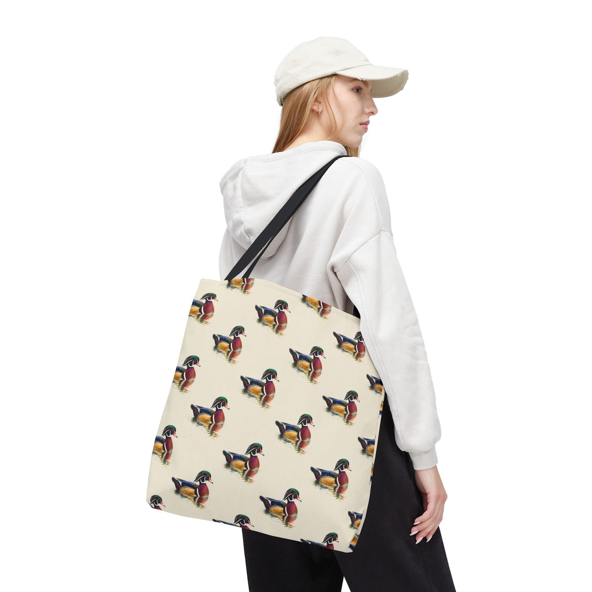 Wood Duck Tote Bag, Duck Lover Gift, Birdwatching Bag, Waterfowl Tote, Wildlife Purse, Nature Lover Gift, Outdoors Bag