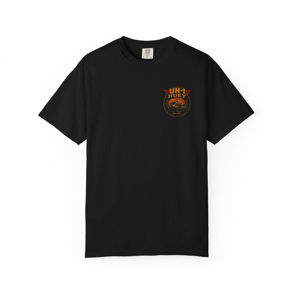 UH-1 Huey Flight Deck military aviation T-shirt product image 9