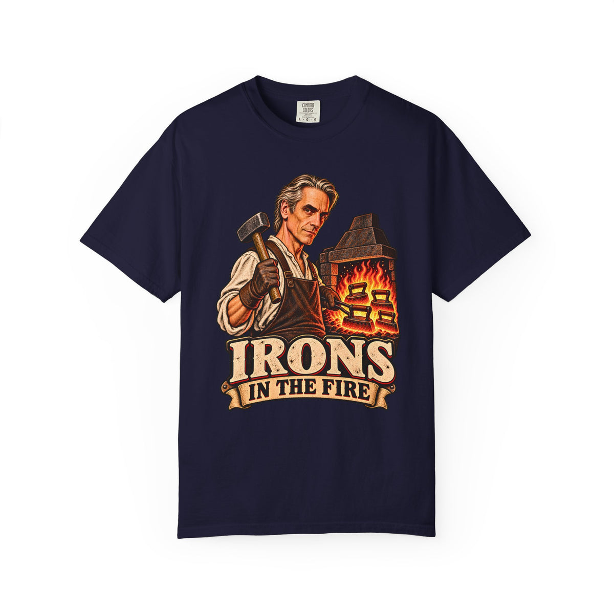 Blacksmith 'Irons in the Fire' Graphic T-Shirt