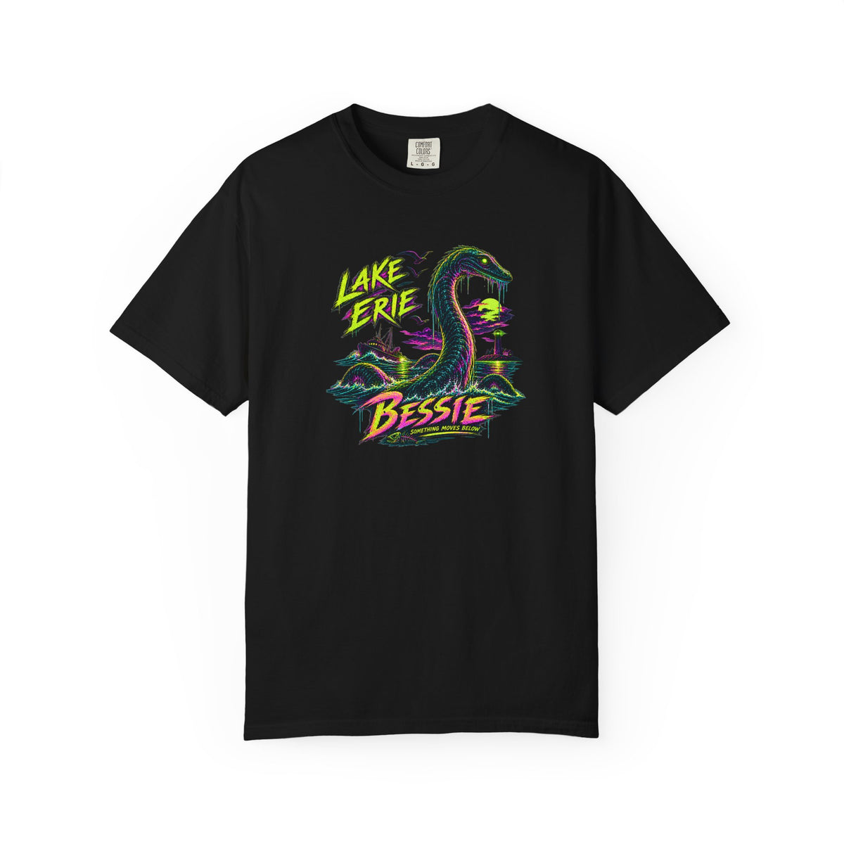 Lake Erie Bessie Sea Monster T-Shirt | Vintage Monster Graphic