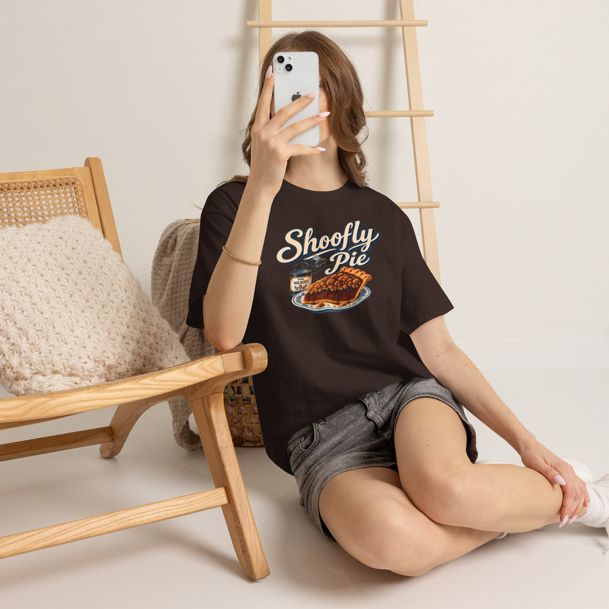 Shoofly Pie Vintage Pie Graphic Tee | Retro Baking T-shirt