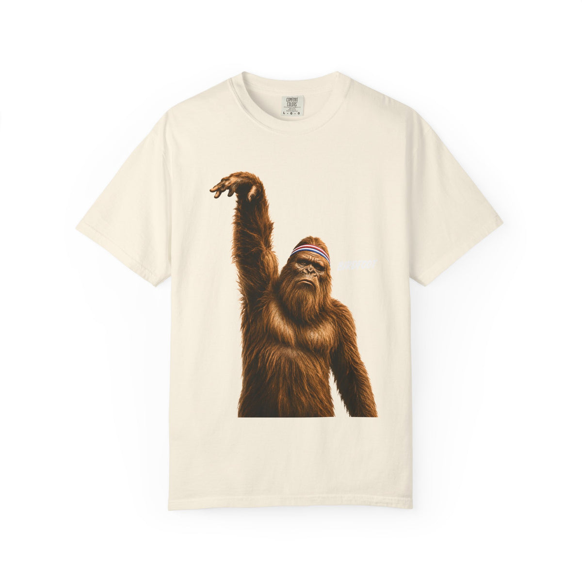 Birdfoot Bigfoot Basketball Shirt, Funny Sasquatch Sports, Vintage Basketball Graphic, Larry Bird Inspired Cryptid T-Shirt, Comfort Colors