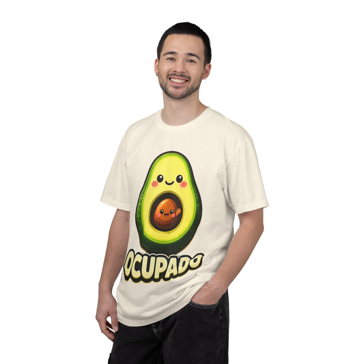 Ocupado Funny Pregnancy Shirt | Avocado Maternity Tee | Baby Shower Gift for Expecting Mom | Pregnancy Announcement Shirt | First Time Mom