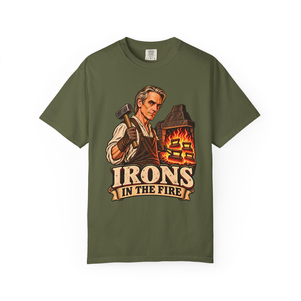 Blacksmith 'Irons in the Fire' Graphic T-Shirt