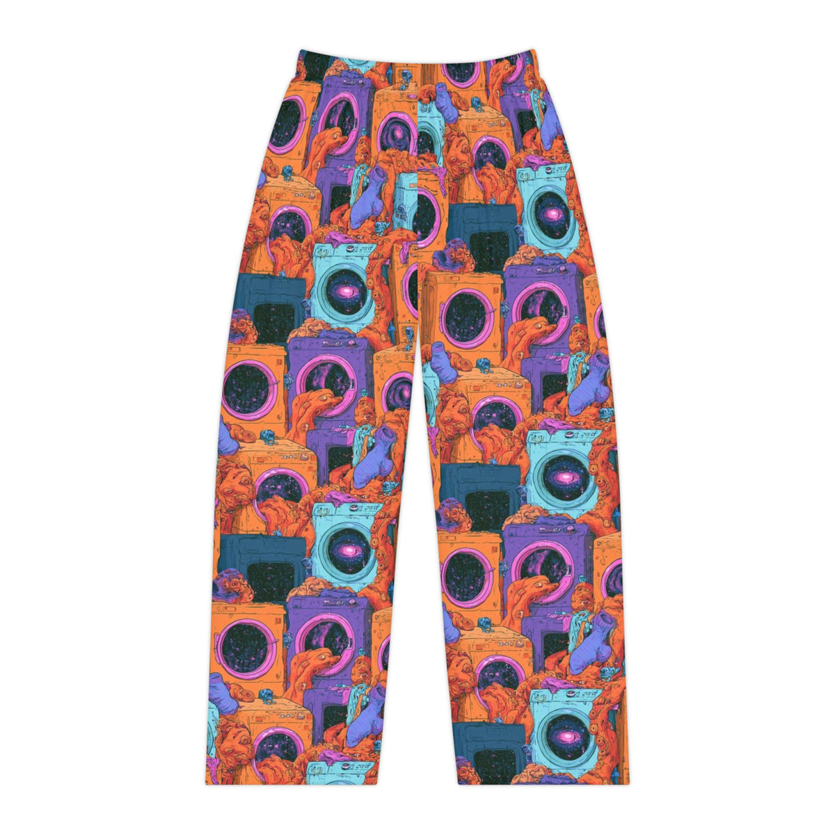 Cosmic Laundromat Pajama Pants | Galaxy Washing Machines