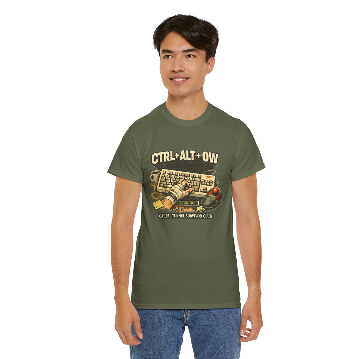 CTRL ALT OW Carpal Tunnel Shirt