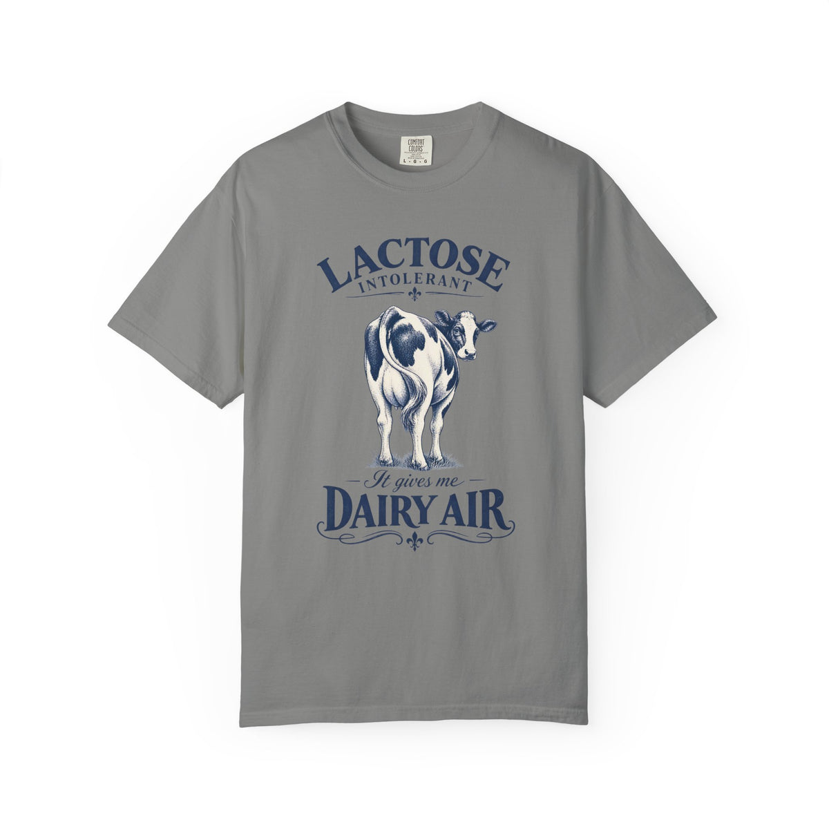 Lactose Intolerant Shirt, Dairy Air Cow Tee, Funny Milk Pun T-Shirt, Comfort Colors Cow Shirt, Dairy Lover Gift