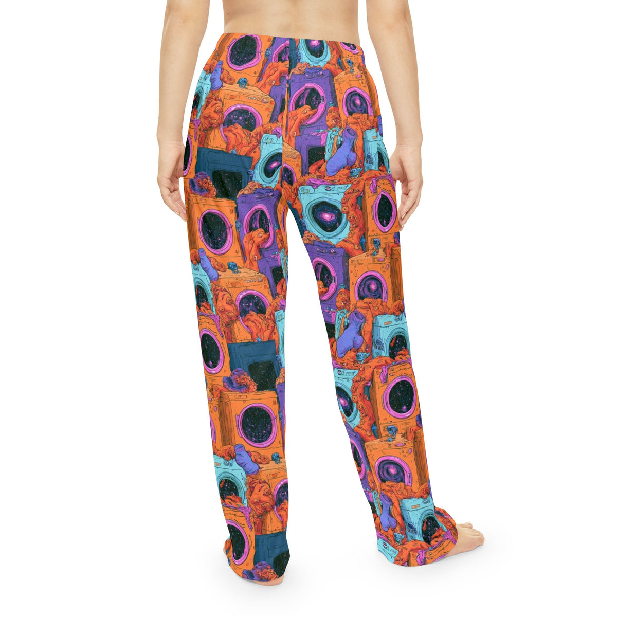 Cosmic Laundromat Pajama Pants | Galaxy Washing Machines