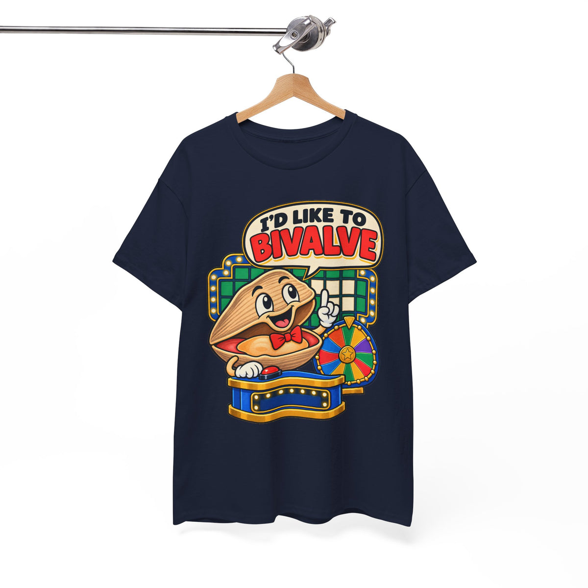 Funny Clam Shirt, Id Like to Bivalve Tee, Marine Biology Gift, Ocean Pun Shirt, Funny Seafood T Shirt