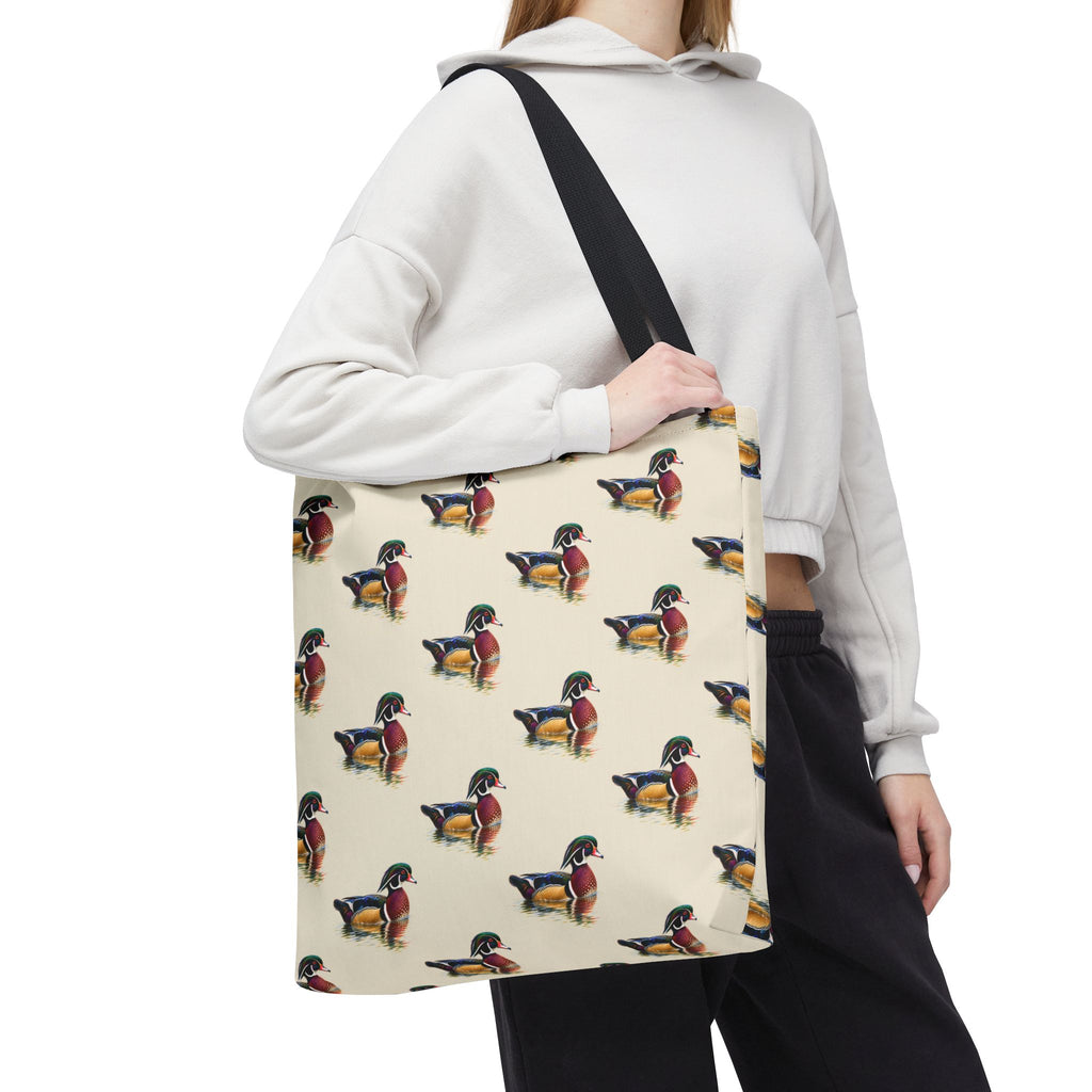 Wood Duck Tote Bag, Duck Lover Gift, Birdwatching Bag, Waterfowl Tote, Wildlife Purse, Nature Lover Gift, Outdoors Bag