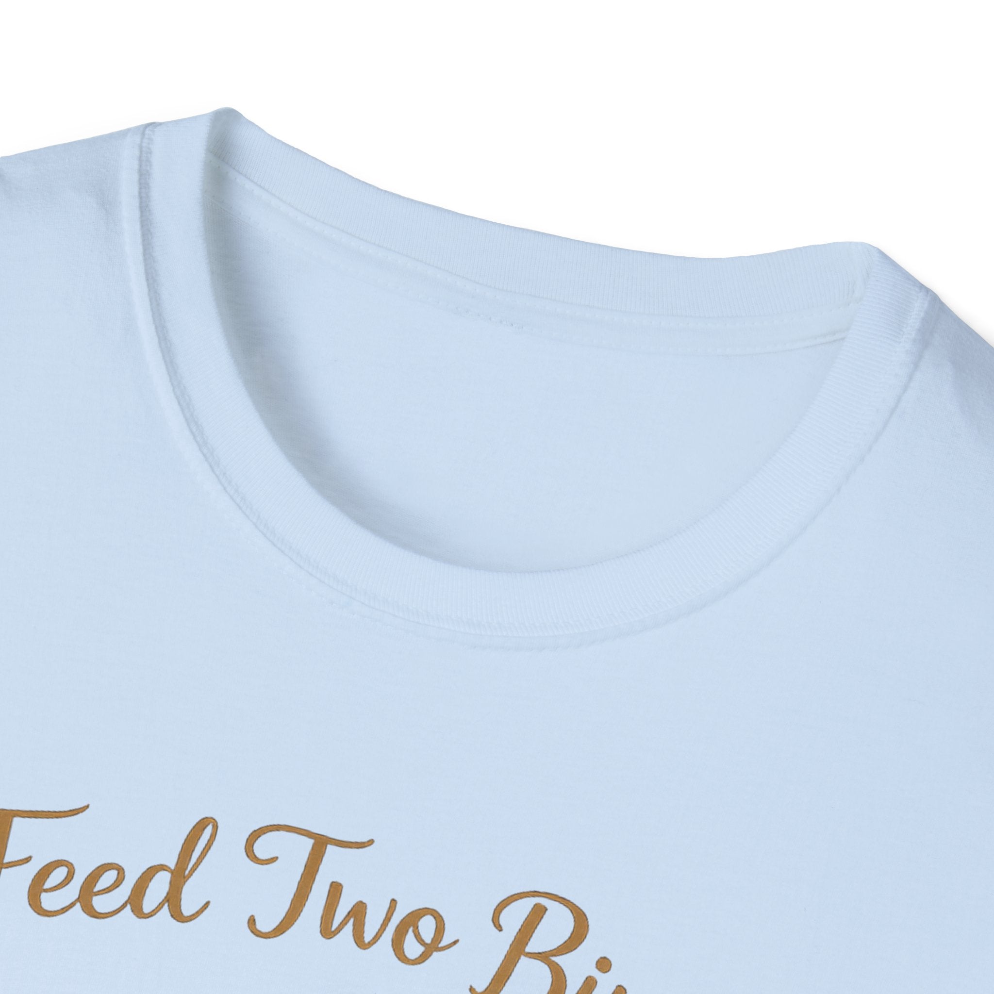 Feed Two Birds With One Scone Shirt, Cottagecore Bird Tee, Cute Animal Shirt, Cozy Aesthetic Gift, Funny Nature Saying, Wholesome Tee