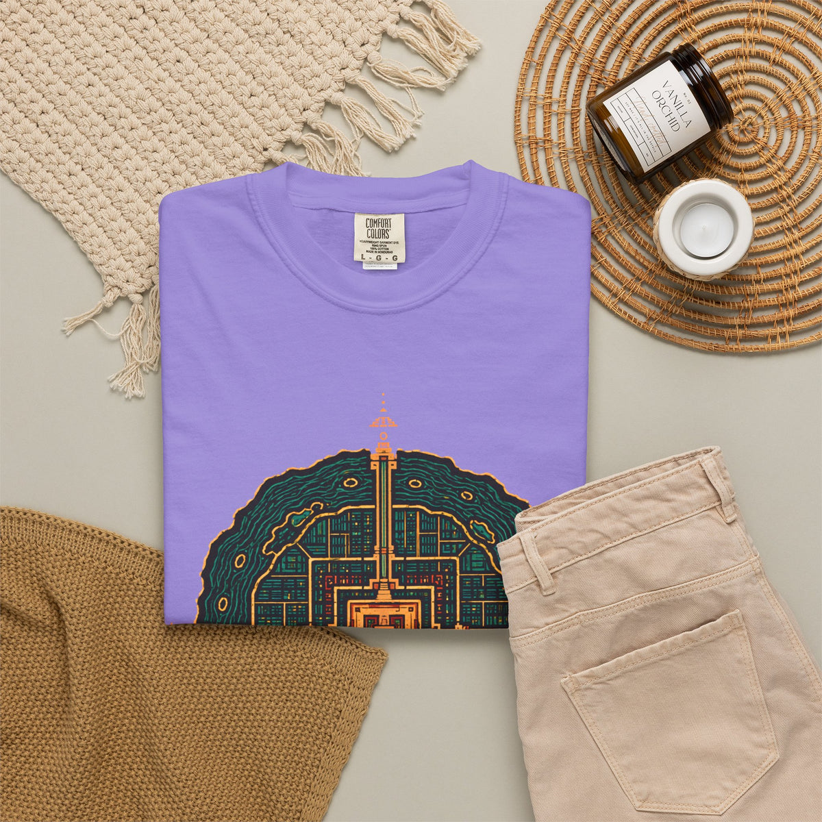 Tenochtitlan 1519 Shirt, Aztec Sacred Geometry Tee, Ancient Mexico Map Shirt, Lake Texcoco Graphic Tee, Anthropology Streetwear