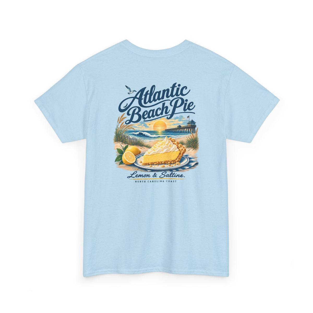 Atlantic Beach Pie tee | Lemon & Saltine seaside dessert shirt