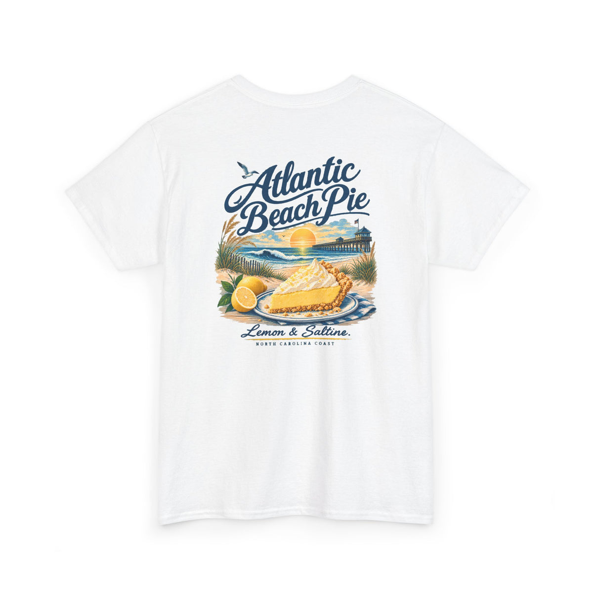 Atlantic Beach Pie tee | Lemon & Saltine seaside dessert shirt