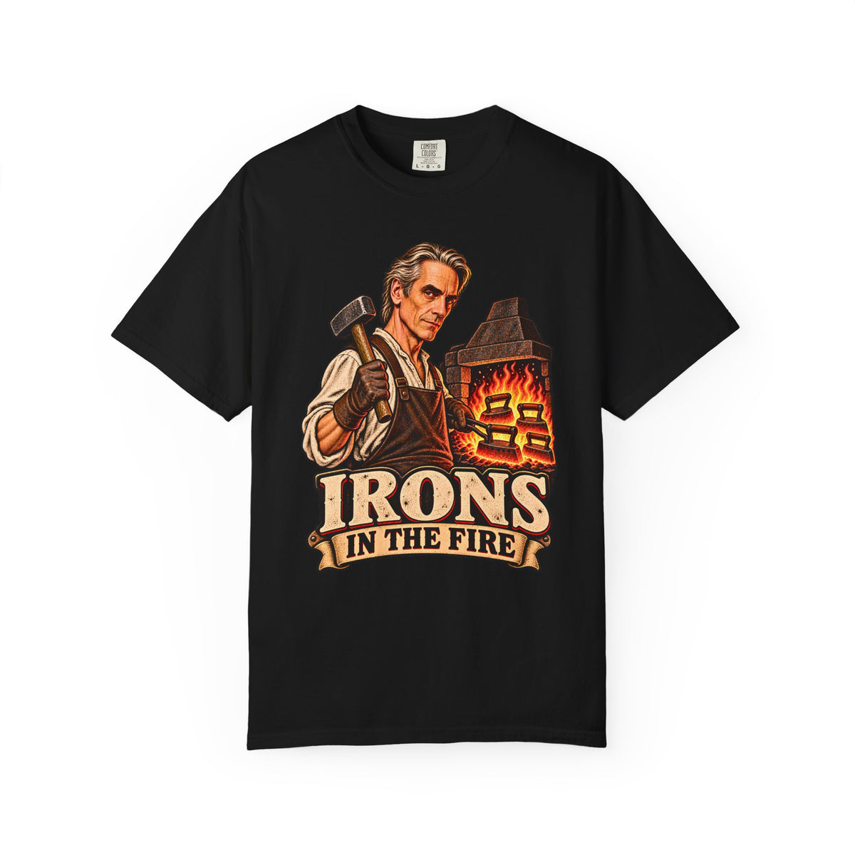Blacksmith 'Irons in the Fire' Graphic T-Shirt