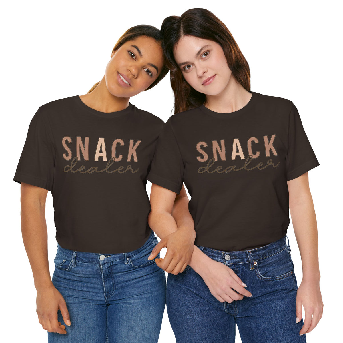 Snack Dealer T-Shirt | Funny Food Quote Tee, Casual Graphic Shirt