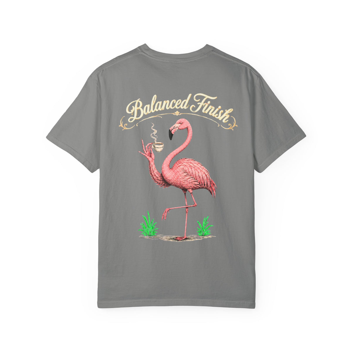 Balanced Finish Flamingo Espresso Shirt, Funny Coffee Snob Tee, Espresso Social Club Shirt, Barista Gift, Cafe Humor Comfort Colors Tee