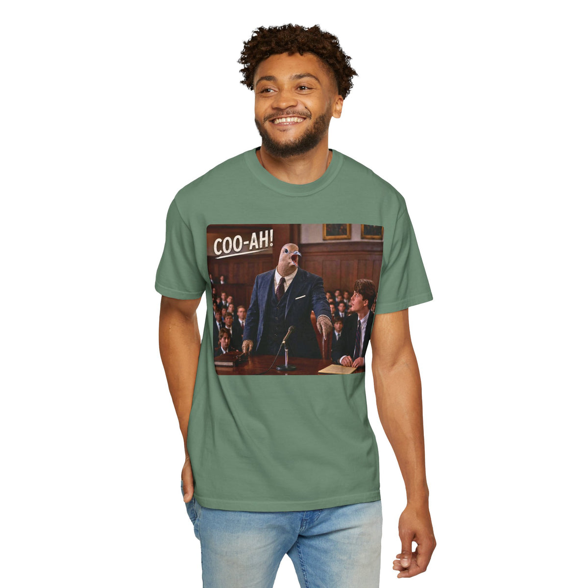 COO-AH courtroom meme T-shirt | Movie quote graphic tee