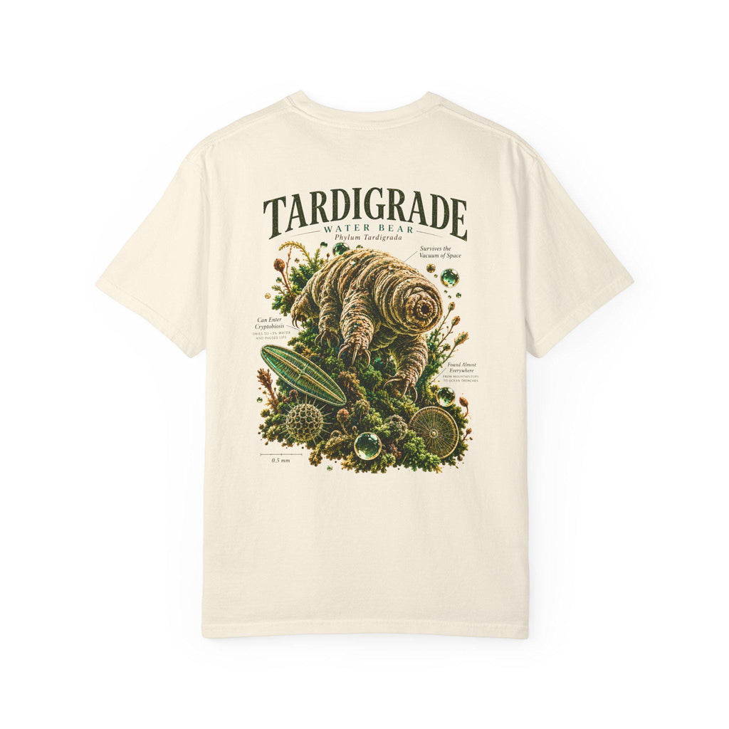 Tardigrade Water Bear Shirt, Museum Edition Botanical Graphic Tee