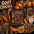 Gout Chocula Cereal Parody Shirt, Gothic Halloween Graphic Tee